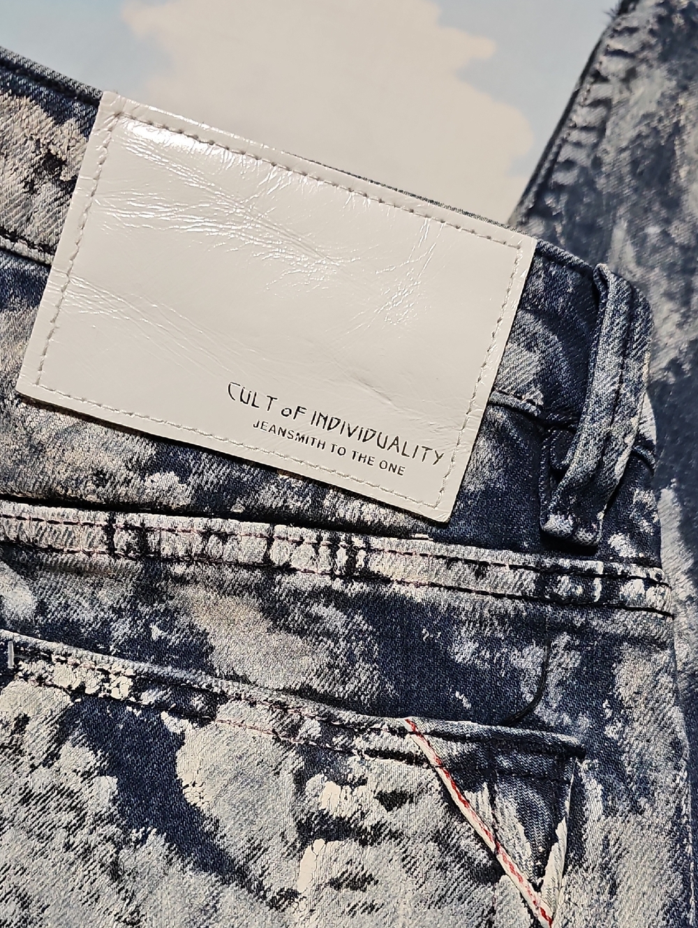 Cult of Individuality New York Rebel Straight Jeans Size 30x34 New - Picture 8 of 9